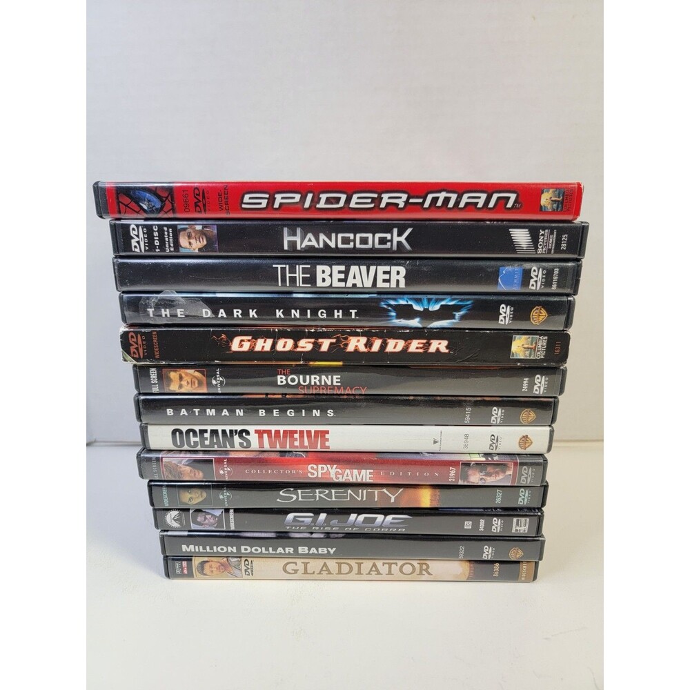 13 DVD Action Adventure Movie Lot